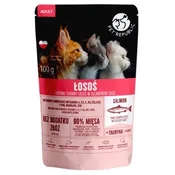 PET REPUBLIC mokra hrana za odrasle mačke, losos, 100 g