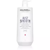Goldwell Dualsenses Just Smooth šampon za zagladivanje za neposlušnu kosu (Taming Shampoo - Color Protection) 1000 ml