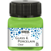 Kreul Clear Steklena barva 20 ml Apple Green