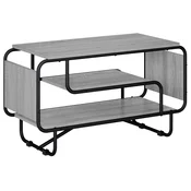 vidaXL TV stojalo 80 x 36 x 45 cm Siva Sonoma Inženirski les