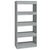 Vidaxl Knjižna omara/pregrada 60x30x135 cm konstruiran les