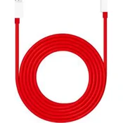OnePlus SUPERVOOC Charge USB-A/USB-C Podatkovni kabel 10A 1,5m Rdeč