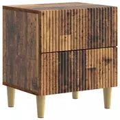 vidaXL vidaXL Nočna omarica Star les 43 x 34,5 x 48 cm Inženirski les, (5000209892)