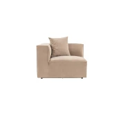 Atelier del Sofa Fotelja Sora L1 96x70x104cm Cappucino