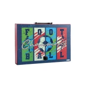 ?UNIOR aktovka, za školski pribor, A4, fudbalska, 24,5*31,5*5 cm, Akademi?a, 131800