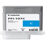 Cartridge Canon PFI-107 Cyan, 6704B001AA, 130 ml