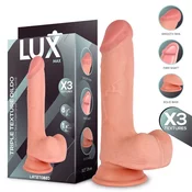 DILDO Lux Max Triple Density With Balls 21 cm