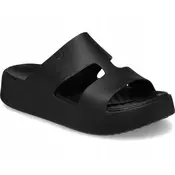 Natikači Crocs Getaway Platform H-Strap 209409 Črna