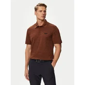 BOSS Polo majica C-Prout 180_AM 50565174 Rjava Regular Fit
