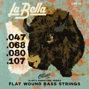 La Bella OSF-4 Olinto Signature Flats 4 47-107 Strune za bas kitaro