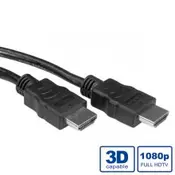 ROTRONIC HDMI kabl 3m Crni - 30593  HDMI 1.4 4K @30fps HDMI A - muA!ki HDMI A - muA!ki Okrugli