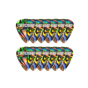 DRSALICA-TRZALICA Boss BPK-12-AM Celluloid Pick Medium Abalone 12 Pack