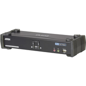 ATEN 2-vratno KVM-stikalo Aten, USB, DVI