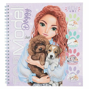 Bojanka Create Your Top Model Doggy, 4 u 1, sa naljepnicama