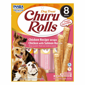 Inaba Churu Rolls dog piščanec z lososom 8 kosov