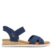 Skechers Sandali BOBS Desert Kiss - Golden Lily 114418/NVY Mornarsko modra