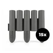 Aga Vrtna plastična obroba 29,5x25,5x5,4 cm 15 kosov