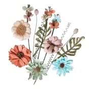 Papirnato cvetje Dusty Blush - set 12 kosov