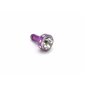 Kapica handsfree 3,5 mm charm velika ljubicasta