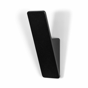 Črn jeklen stenski obešalnik Angle – Spinder Design