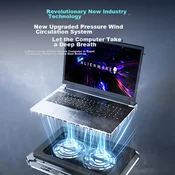 Biaze Postolje za laptop sa hladenjem, 41.798x31.998x5.37 cm