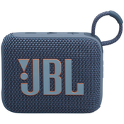 JBL GO 4 modra Tragbarer Bluetooth- zvočnik