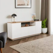 Hanah Home Konzolni sto Arista, 180x75x44.5 cm, Beli