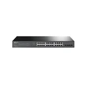 Tp-link tl-sg2428p gigabit/28x rj-45/1gbps/smart/24x poe+/4xsfp/rackmount metalno kuciste switch ( sg2428p )