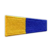 shumee Našitek zastave Pantafive 5 - magnetna podlaga - vezen našitek/značka/emblem