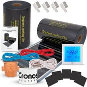 shumee Cronos GRAPHENE 220W/m2 komplet IR grelne folije - 2m2