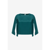 MeXX Ženska satenska bluza, Zelena