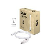 Club3D Kabel USB 3.1 Typ C > DP 1.2 4K60Hz UHD 1,2m St/St retail CAC-1517