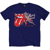 The Rolling Stones Lick the Flag Navy Blue M Majica