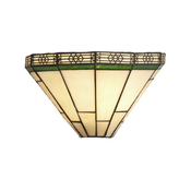 Searchlight 4417-18 - Tiffany zidna svjetiljka DRAGONFLY 1xE14/60W/230V