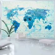 Foto tapeta - Cruising and sailing - The World map 200x154