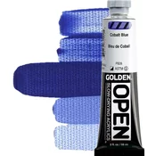 GOLDEN OPEN Akrilna barva s počasnim sušenjem 59 ml - 7140 kobaltno modra