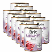 Konzerva Brit Paté & Meat Lamb 12x800 g