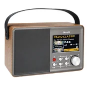 slomart Prenosni digitalni radio Albrecht DR 862, Siva/Les