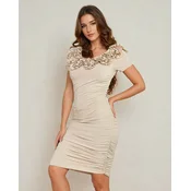 Resti Wrinkled womens mini dress