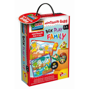 MONTESSORI BABY BOX - Puzzle z mladički