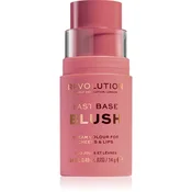 Makeup Revolution (Blush) 14 g (Odstín Blush)