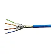 Kabel F/FTP Cat.6a 500 MHz 4x2xAWG23, LS0H plavi, Dca, 500m
