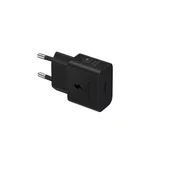 PUNJAC SAMSUNG 25W FAST CHARGING USB-C SA KABLOM BLACK