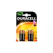 Baterije AAA Duracell Basic duralock 4kom, alkalne 508180