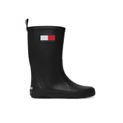 Otroški gumijasti škornji Tommy Hilfiger črna barva, T3XC-33923