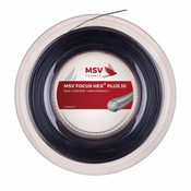 MSV Focus HEX Plus 38 teniška pletenica 200 m črna 125