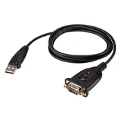 Aten UC232AF USB tip-A RS-232 črne barve