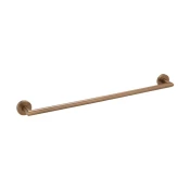 X-ROUND COPPER držalo za brisače 600 mm, bakreno mat - Baker - 655x55x65 mm - Sapho - X-ROUND - 24 - Medeninasti - Lepilo - Drugo - 655 - Nosilec brisač: enoročni - Krožni - PVD premaz - 655 - 55 - 65 - 14