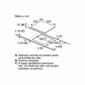 BOSCH ploča za kuhanje PXE611FC1E