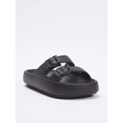 Trendyol Shoes Ženske papuce TAKSS25TE00019, Crne